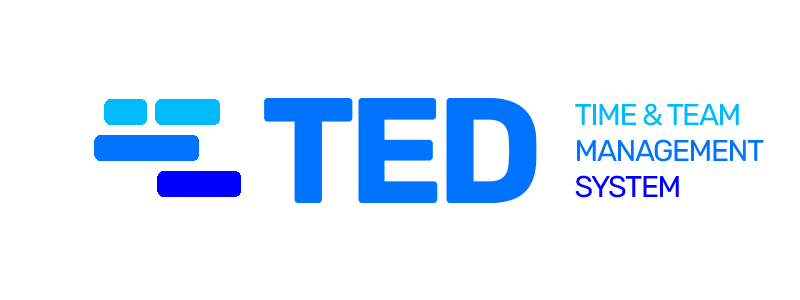 TED time and team management logo